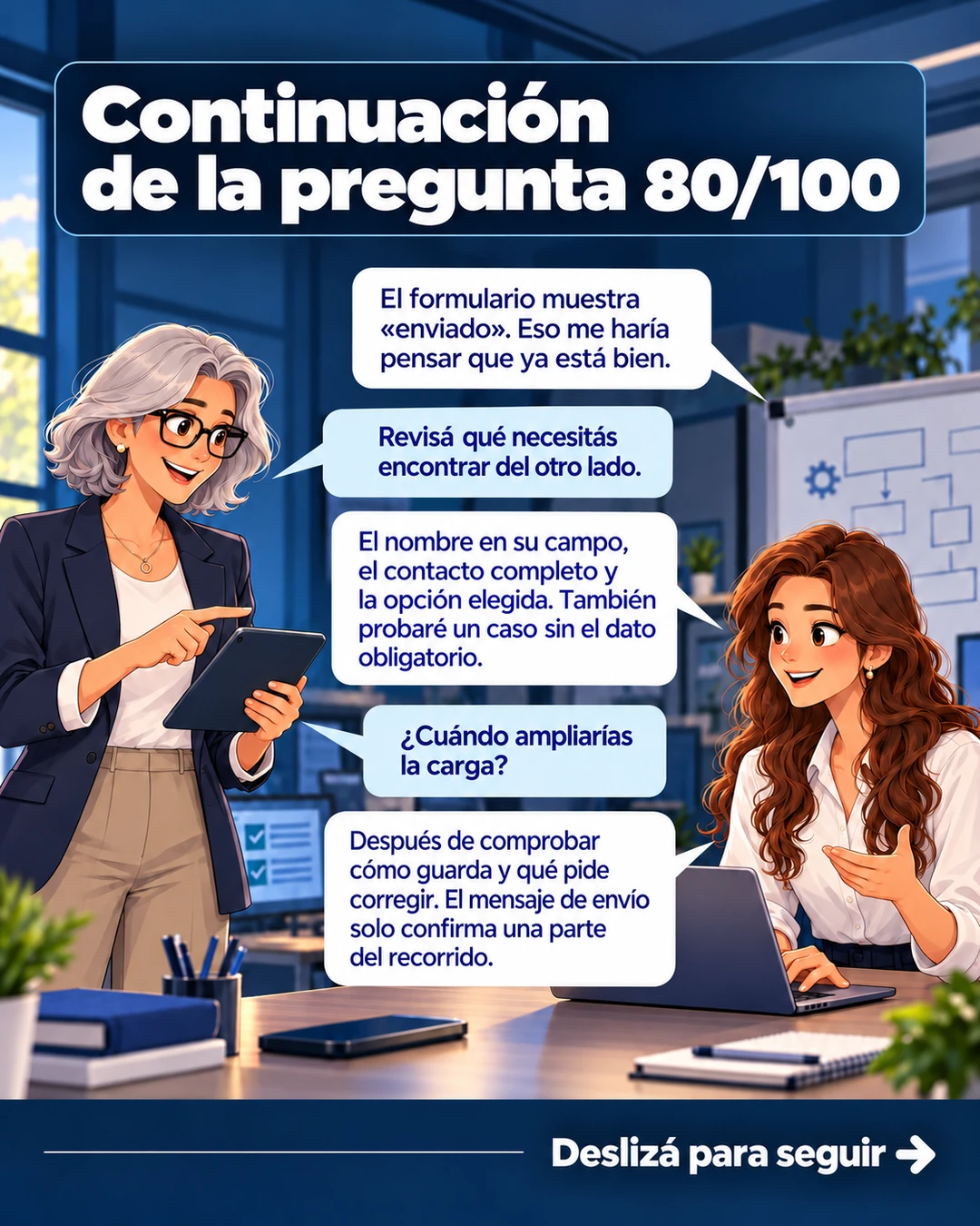 Continuación de la pregunta 80/100