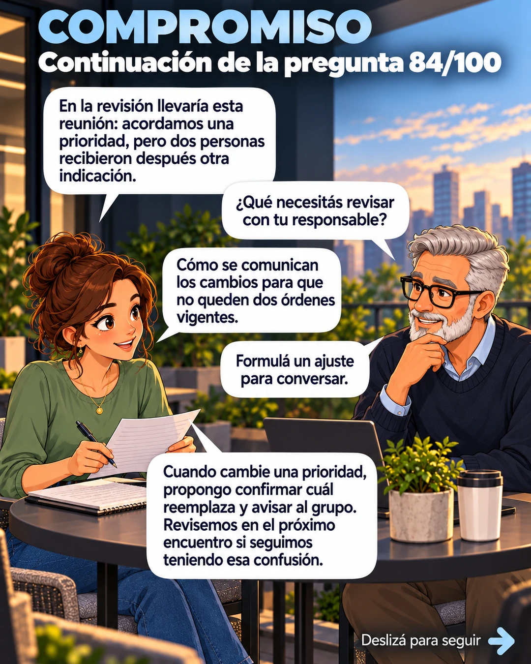 Continuación 84/100: revisar cómo cambian las prioridades