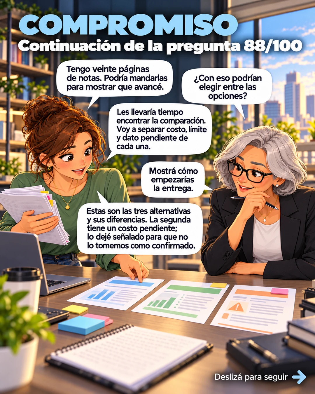 Continuación 88/100: preparar una entrega utilizable