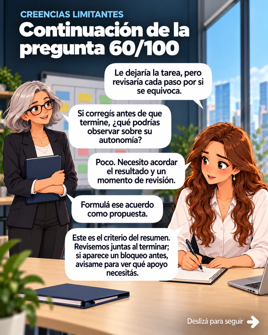 Continuación 60/100: acordar una prueba de autonomía