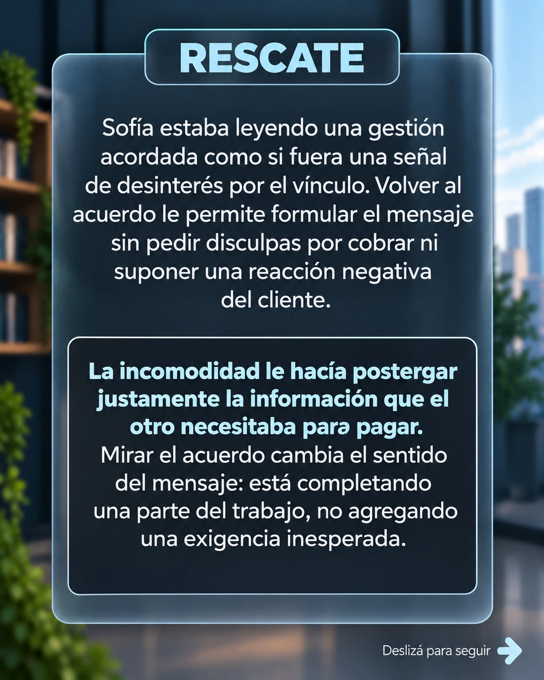 Rescate: Volver al acuerdo de pago