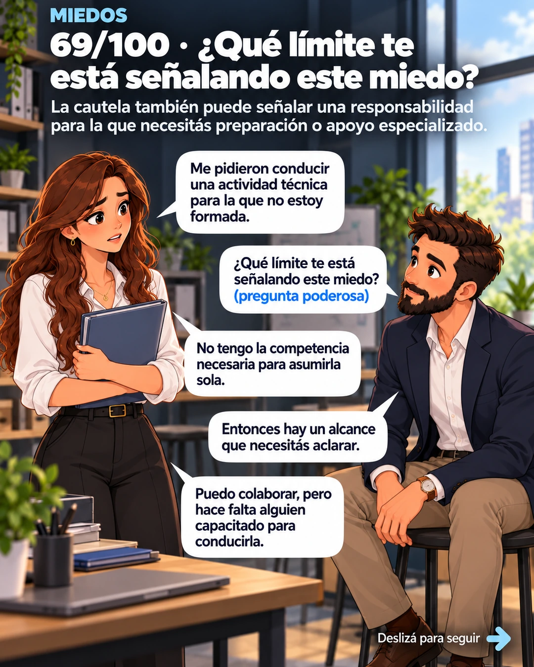 69/100 · ¿Qué límite te está señalando este miedo?