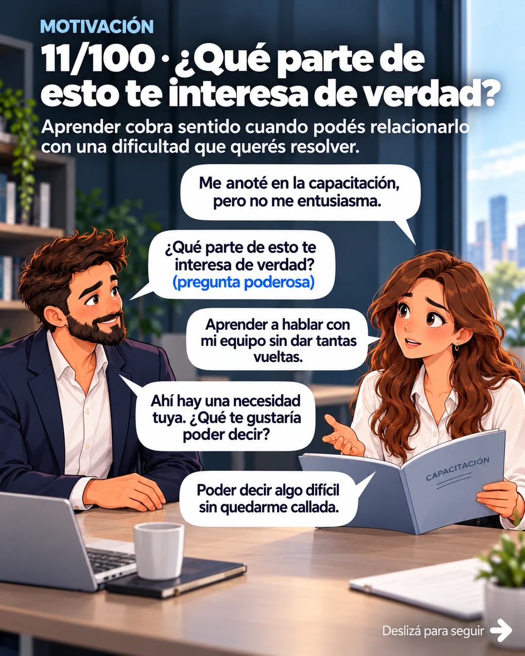 11/100 · ¿Qué parte de esto te interesa de verdad?
