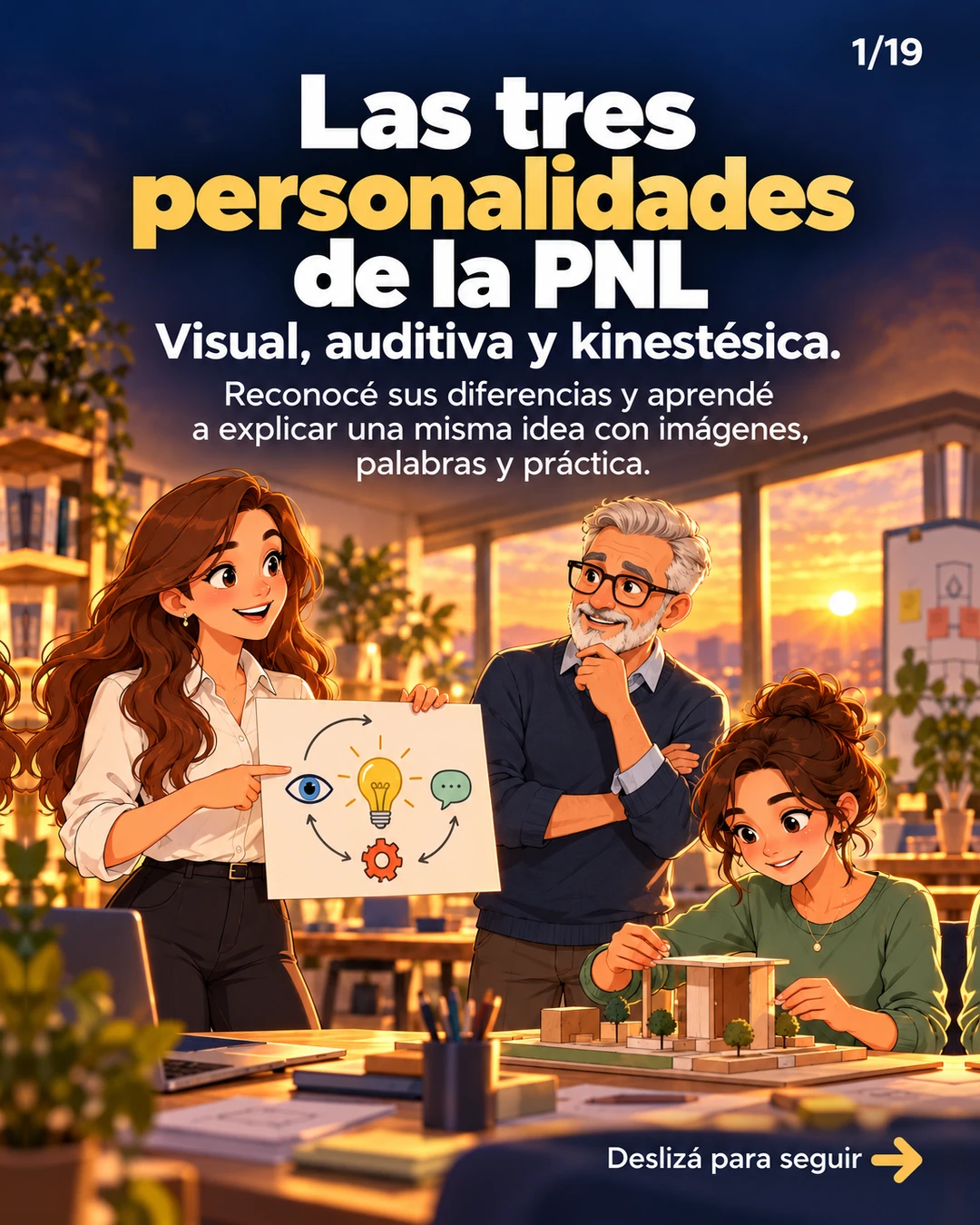 Las tres personalidades de la PNL