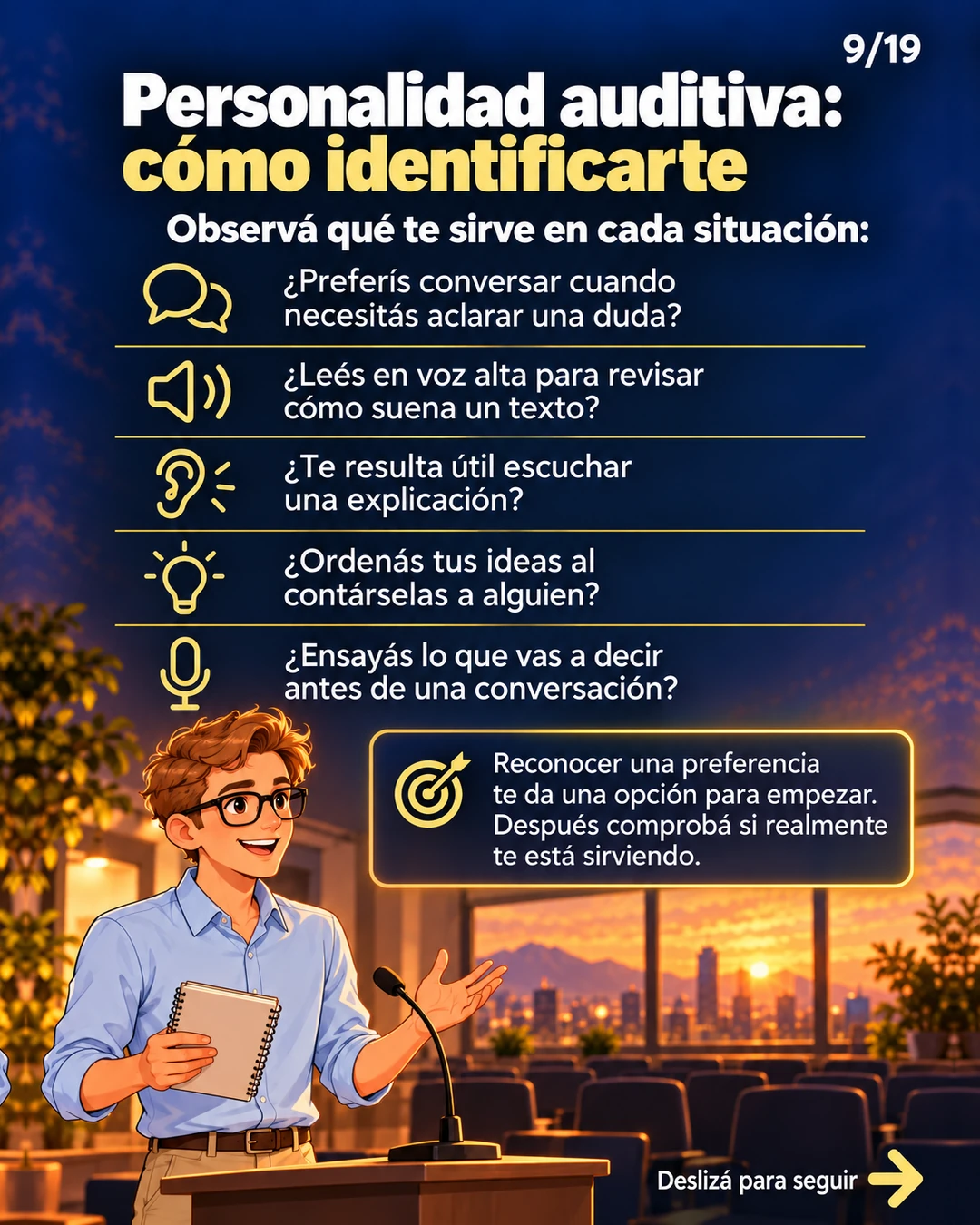 Personalidad auditiva: cómo identificarte