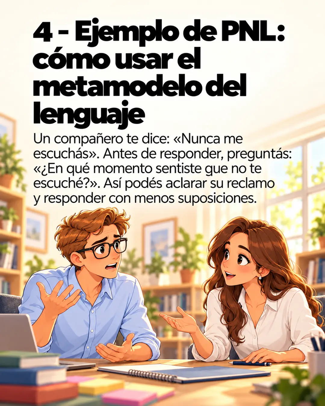 4 - Ejemplo de PNL: cómo usar el metamodelo del lenguaje