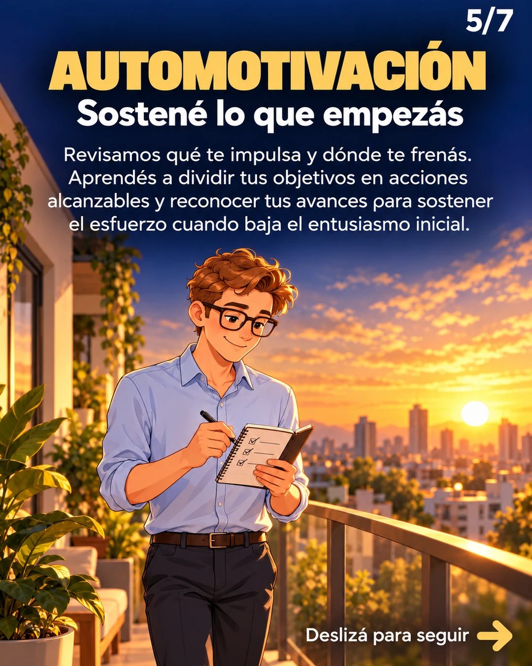 Automotivación: sostener lo que empezás