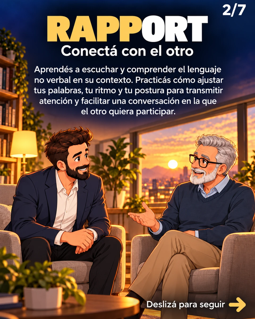 Rapport: conectar con la otra persona
