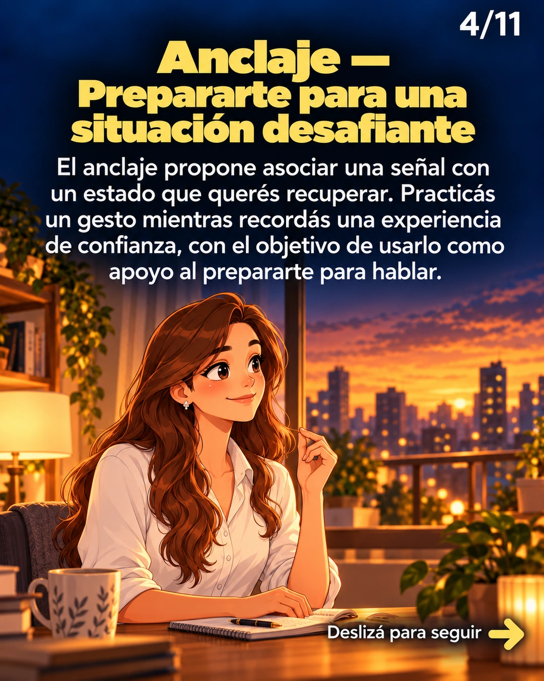 Anclaje — Prepararte para una situación desafiante