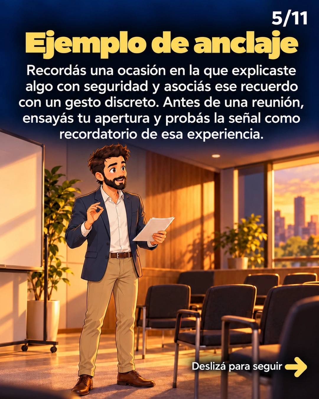 Ejemplo de anclaje