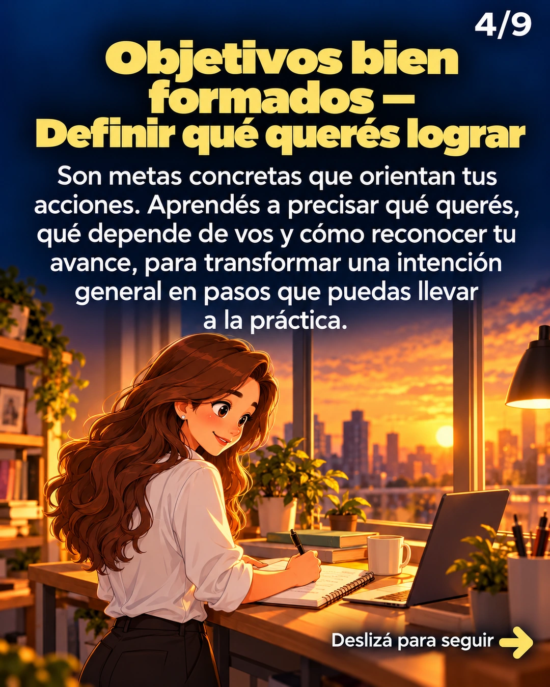 Objetivos bien formados — Definir qué querés lograr