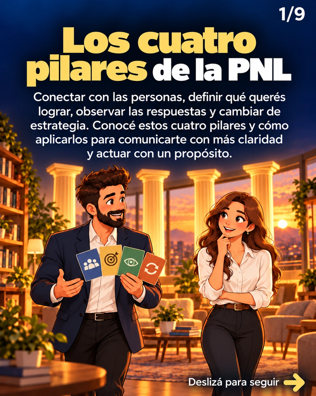 Los cuatro pilares de la PNL