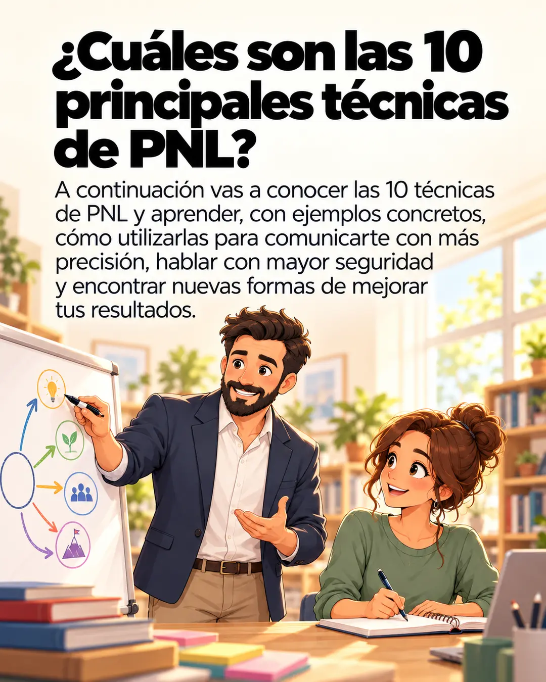 ¿Cuáles son las 10 principales técnicas de PNL?