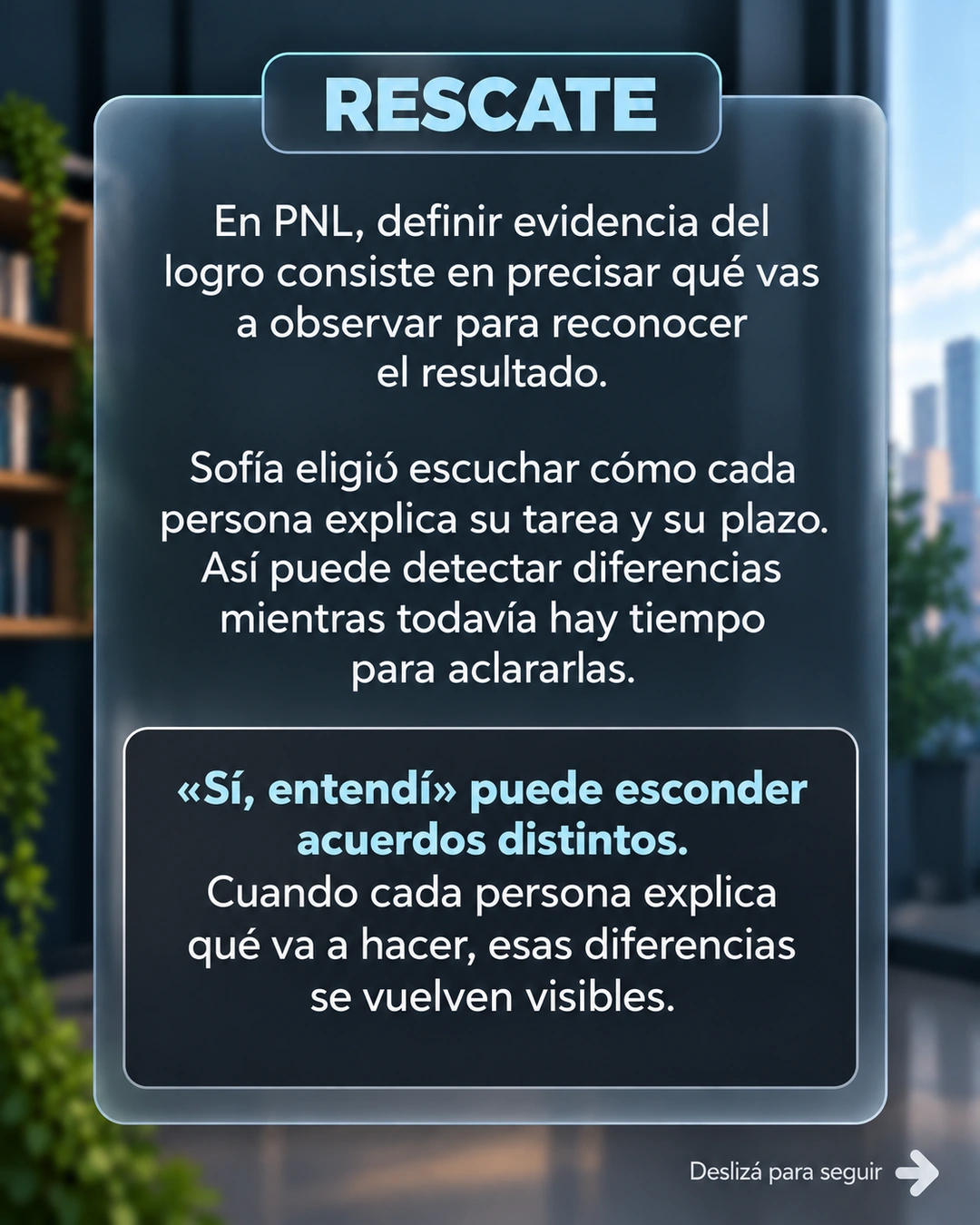 2/10 · Rescate: reconocer el logro