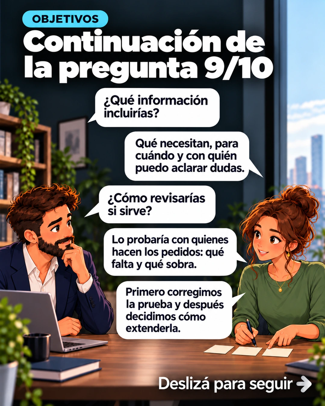 Continuación de la pregunta 9/10