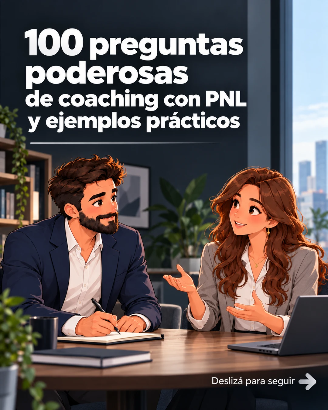 100 preguntas poderosas de coaching con PNL y ejemplos prácticos